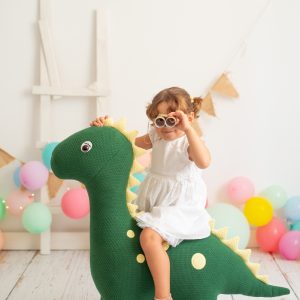 PELUCHE ASIENTO DINOSAURIA TINA