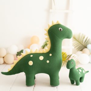 SET 2 PELUCHES DINOSAURIOS DINAS ALGODÓN
